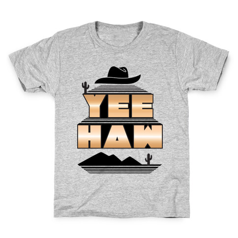 Retro 80s Yee Haw Kids T-Shirt