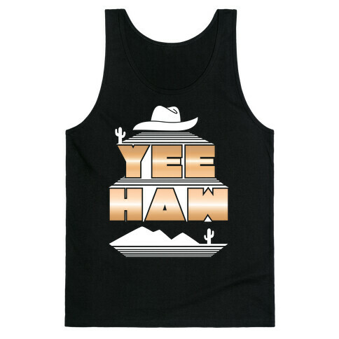 Retro 80s Yee Haw Tank Top