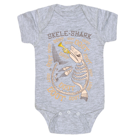 Skele-Shark Baby One-Piece