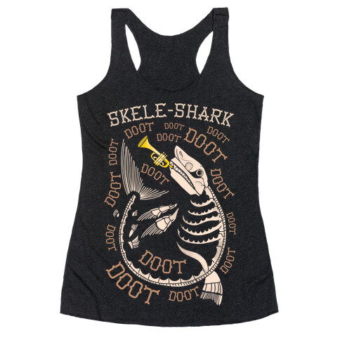 Skele-Shark Racerback Tank Top