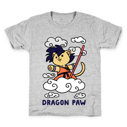 Dragon Paw - Goku Kids T-Shirt
