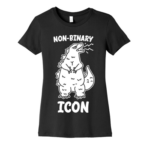 Non-Binary Icon  Womens T-Shirt