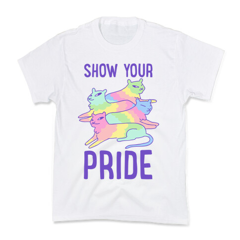 Show Your Pride  Kids T-Shirt