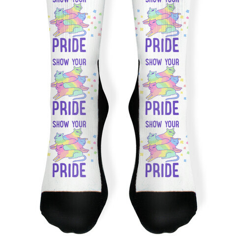 Show Your Pride  Sock