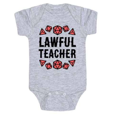 Lawful Teacher Baby One-Piece