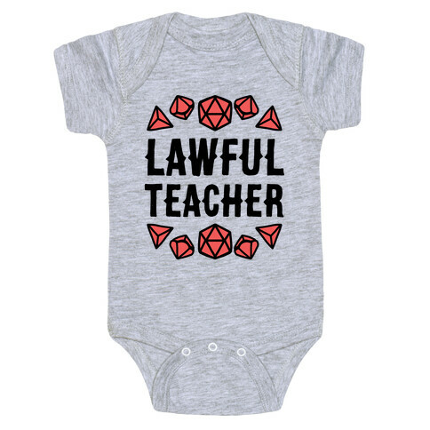 Lawful Teacher Baby One-Piece