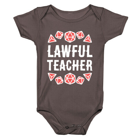 Lawful Teacher Baby One-Piece