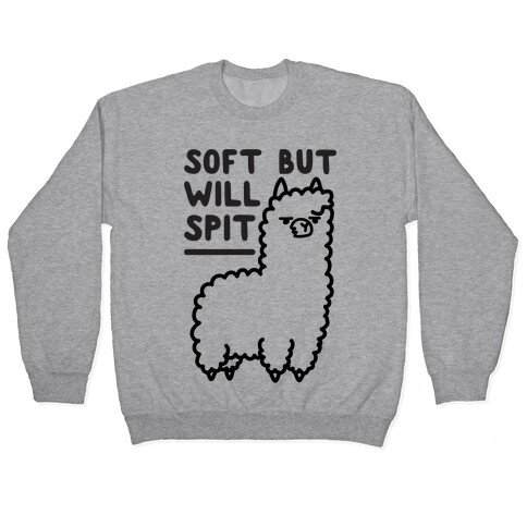Soft But Will Spit Llama Pullover