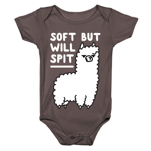 Soft But Will Spit Llama Baby One-Piece