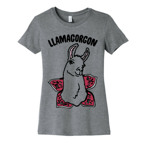 llamagorgon Parody Womens T-Shirt