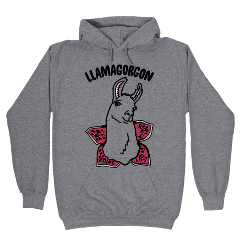 llamagorgon Parody Hooded Sweatshirt