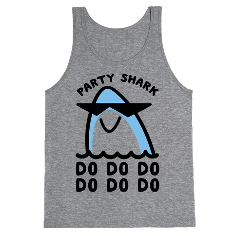 Party Shark Parody Tank Top