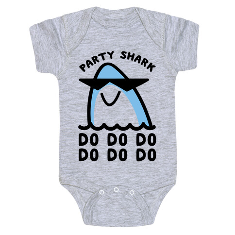 Party Shark Parody Baby One-Piece