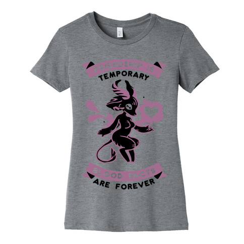 Friendship is Temporary Blood Pacts Are Forever Womens T-Shirt