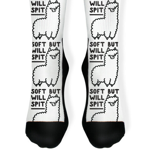 Soft But Will Spit Llama Sock