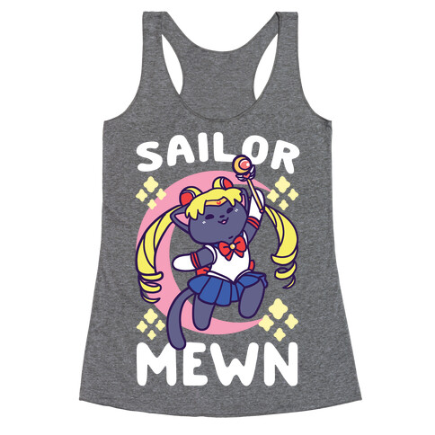 Sailor Mewn  Racerback Tank Top