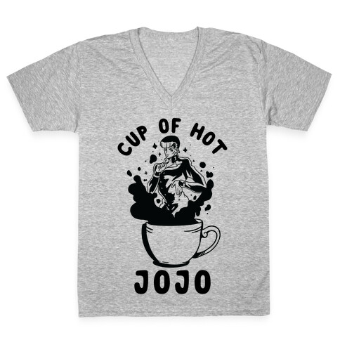 Cup Of Hot JOJO V-Neck Tee Shirt