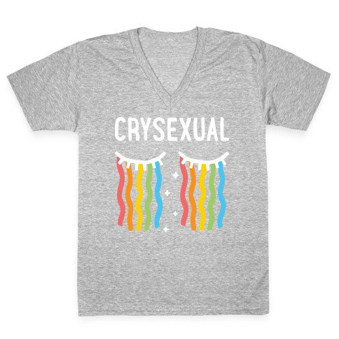 Crysexual V-Neck Tee Shirt