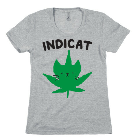 Indicat (Indica Cat)  Womens T-Shirt