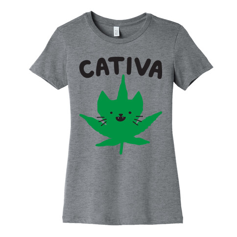 Cativa (Sativa Cat)  Womens T-Shirt