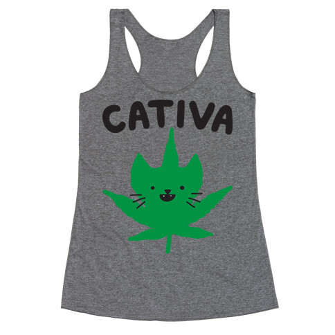 Cativa (Sativa Cat)  Racerback Tank Top