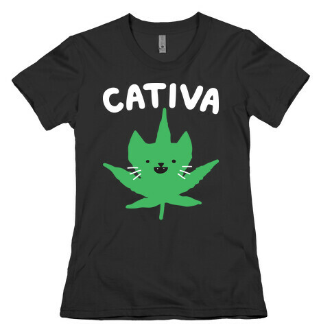 Cativa (Sativa Cat) Womens T-Shirt