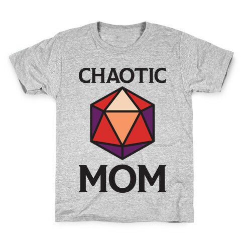 Chaotic Mom Kids T-Shirt