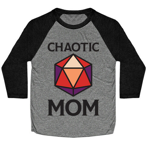 Chaotic Mom Baseball Tee