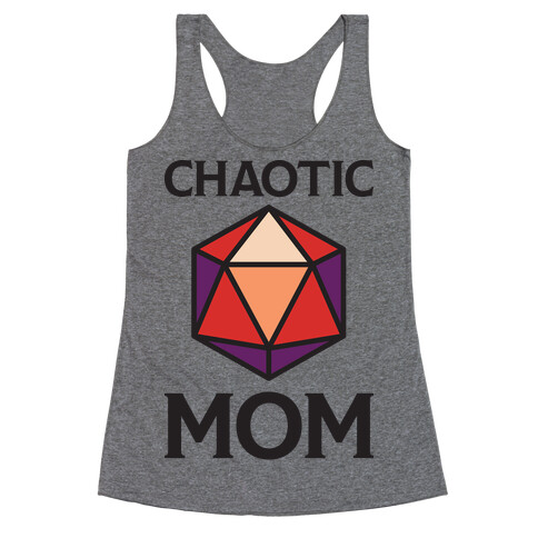 Chaotic Mom Racerback Tank Top