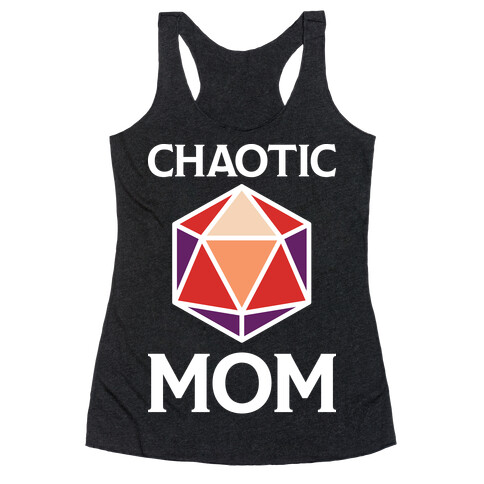 Chaotic Mom Racerback Tank Top