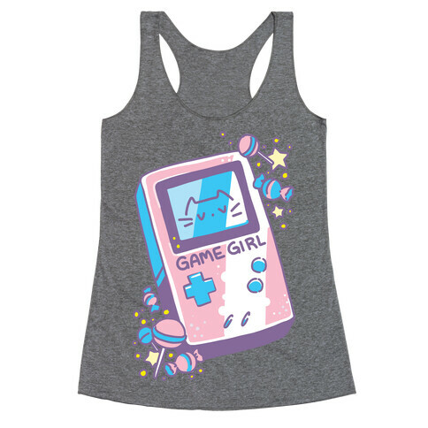 Game Girl - Trans Pride Racerback Tank Top