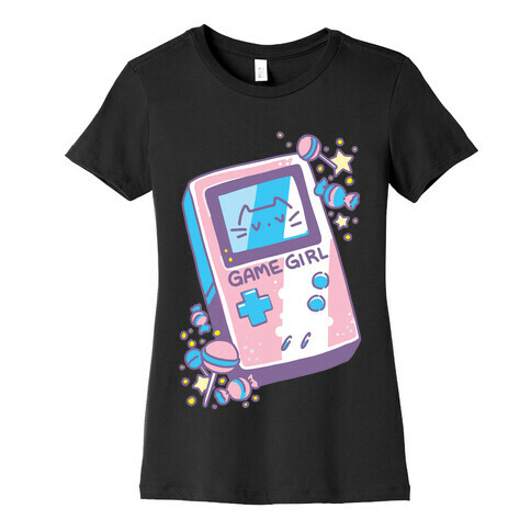 Game Girl - Trans Pride Womens T-Shirt