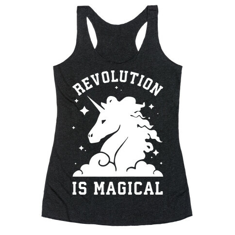 Revolution is Magic Racerback Tank Top