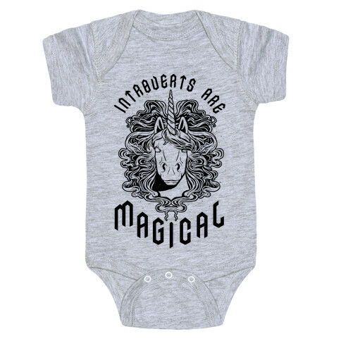 Introverts are Magical Baby One-Piece