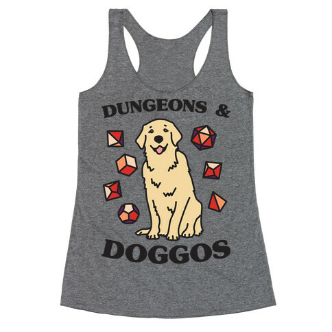 Dungeons & Doggos Racerback Tank Top