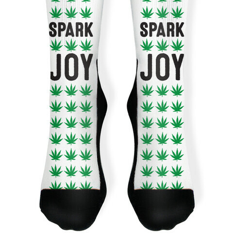 Spark Joy Weed Sock
