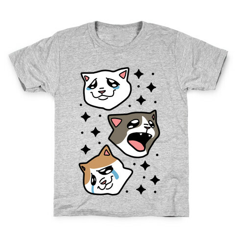 Crying Cats  Kids T-Shirt