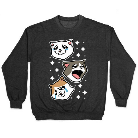 Crying Cats  Pullover