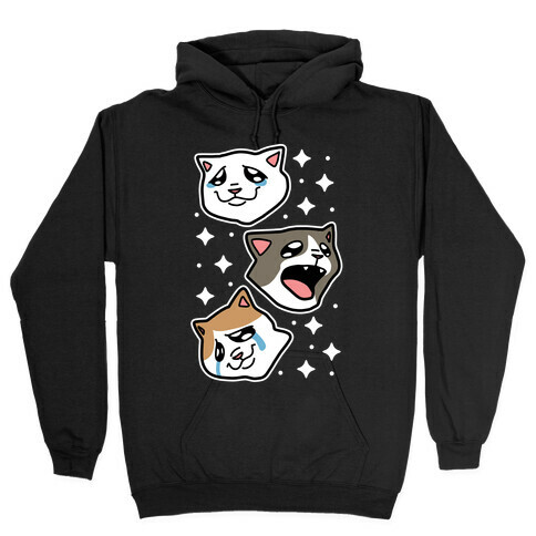 Crying Cats  Hooded Sweatshirt