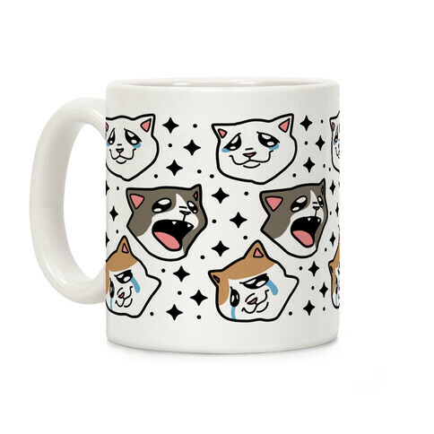 Crying Cats  Coffee Mug