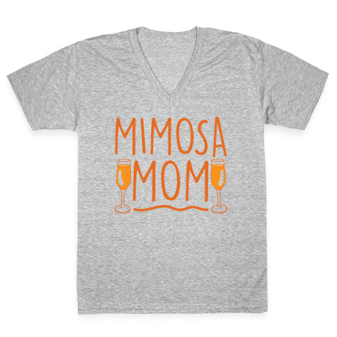 Mimosa Mom V-Neck Tee Shirt