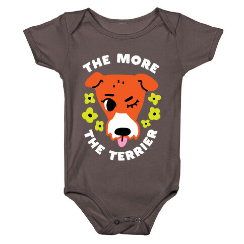 The More the Terrier Baby One-Piece