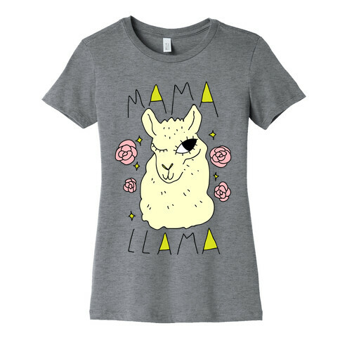 Mama Llama Womens T-Shirt