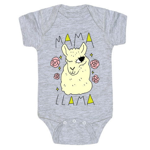 Mama Llama Baby One-Piece