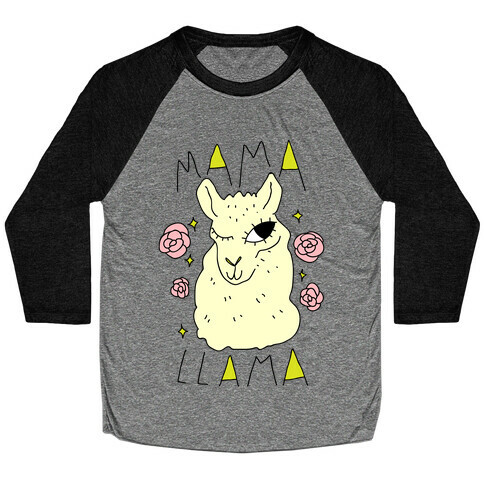 Mama Llama Baseball Tee