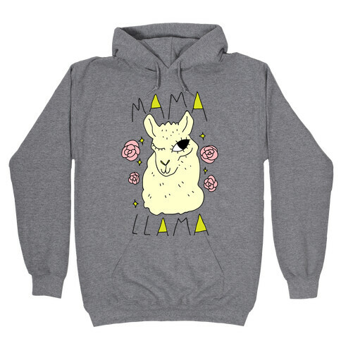 Mama Llama Hooded Sweatshirt