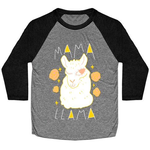 Mama Llama Baseball Tee