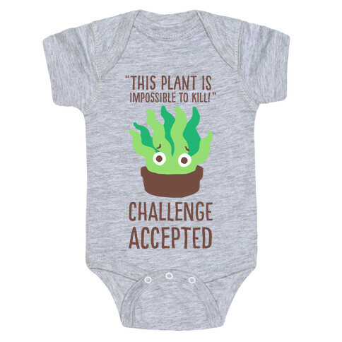 "Impossible" to Kill Plant Baby One-Piece