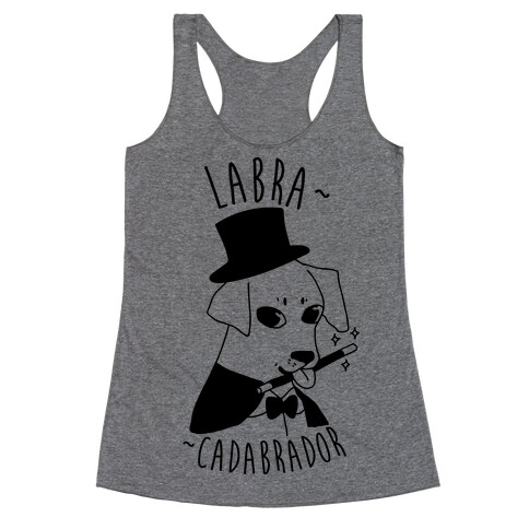 LABRACADABRADOR Racerback Tank Top