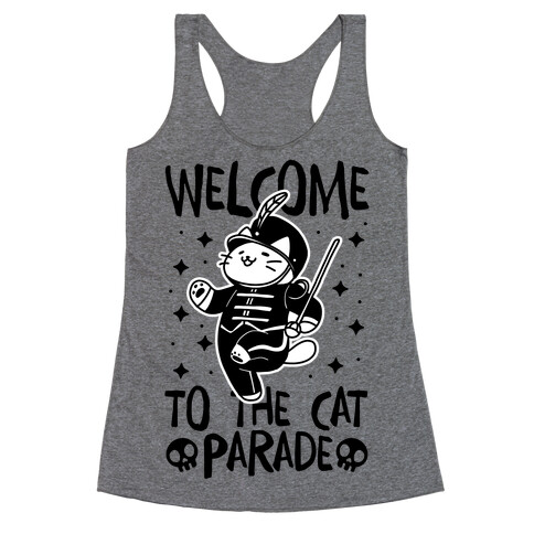 Welcome to the Cat Parade  Racerback Tank Top